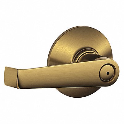 Lever Antique Brass/Bright Chrome Finish