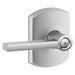 Door Lever Lockset Satin Chrome Privacy