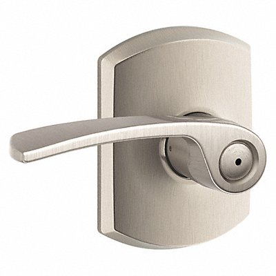 Door Lever Lockset Satin Nickel Privacy