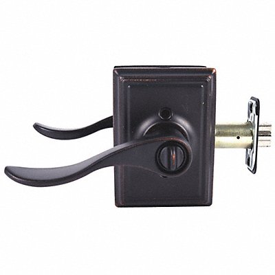 Lever Lockset Antique Bronze Entrance