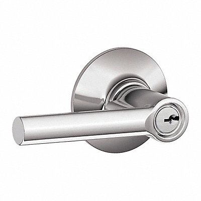 Lever Lockset Bright Chrome Entrance