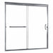 Tub Door Silver Dbl Slid 60 in