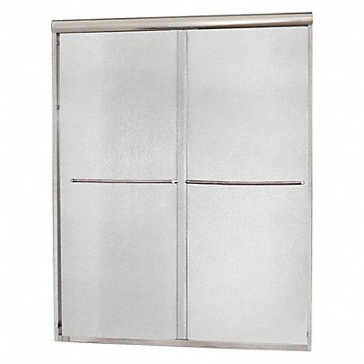 Shower Door Silver Dbl Slid 72 in