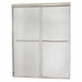 Shower Door Silver Dbl Slid 72 in