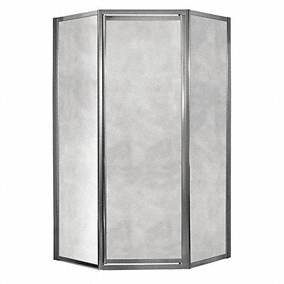 Shower Door Silver Neo-Angle 70 in H