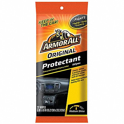 Vehicle Protectant Wipe On 22 oz White