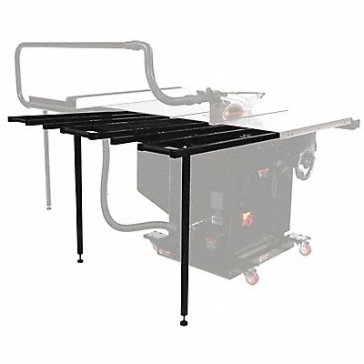 Folding Outfeed Table Steel 31-3/4 W