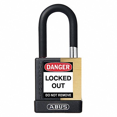 Keyed Padlock 3/4 W x 1-1/2 H Shackle