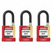 Keyed Padlock 3/4 W x1-1/2 H Shackle PK6