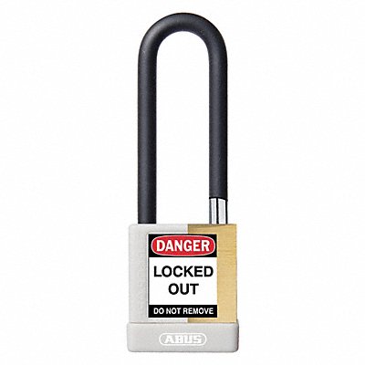 Keyed Padlock 3/4 W x 3 H Shackle