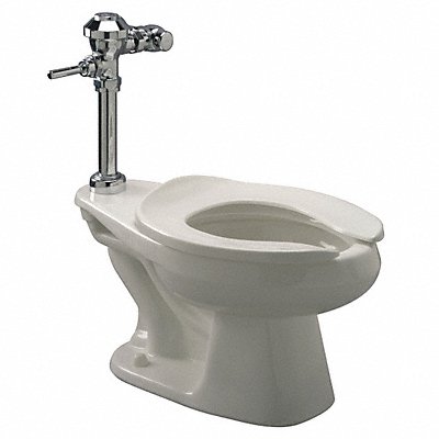 Bedpan Flush Valve Toilet 10 Rough-In