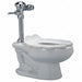 Flush Valve Toilet 10 Rough-In Floor