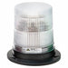 LED Warning Light Clear 12/100VDC