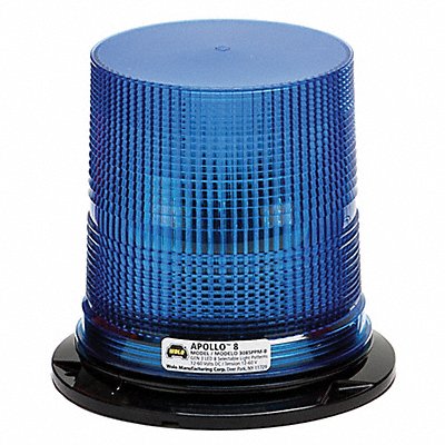 Strobe Light Blue Flashing