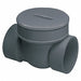 Backwater Valve 3 in PVC 120 Deg F