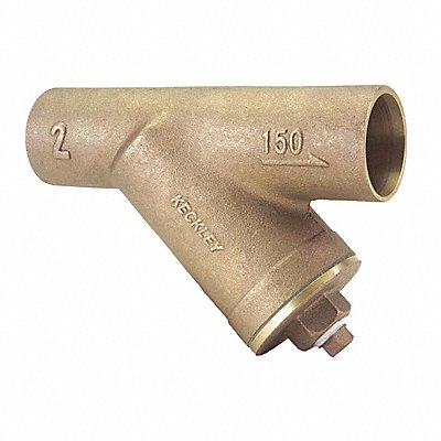 Y Strainer 10 3/8 H 0.046 Perf Bronze