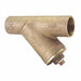 Y Strainer 10 3/8 H 0.046 Perf Bronze