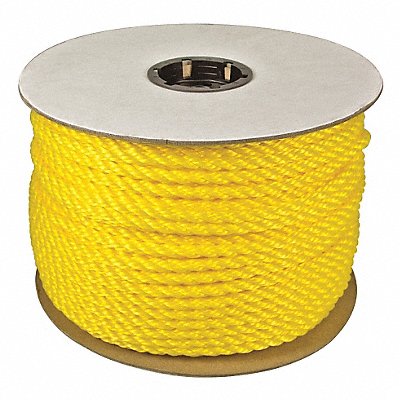 Rope 1200ft Yllw 215lb. Polyprpylne