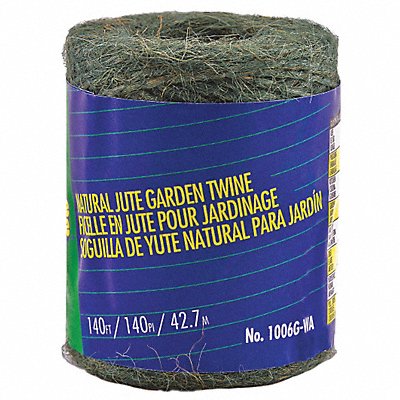 Rope 140ft Grn 1lb. Jute