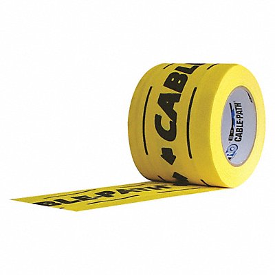 Gaffer s Tape Black/Yellow 6inx30 yd 