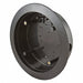 Round Mount Box Plastic Flush Mount