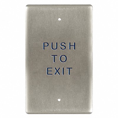 Single Gang Switch Push to Exit