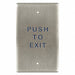 Single Gang Switch Push to Exit