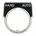 Legend Plate Half Round Hand-Auto. Black