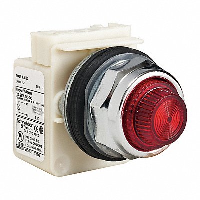 H4552 Pilot Light Incan Red 24-28VAC/DC