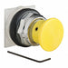 Non-Illum Push Button Operator Yellow