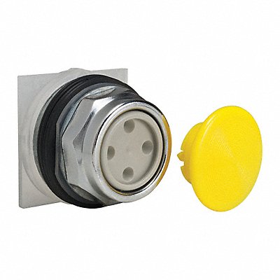 Non-Illum Push Button Operator Yellow