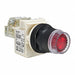 H6929 Illuminated Push Button 30mm 1NO/1NC Red