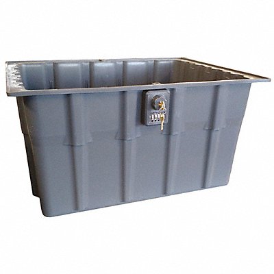 Property Storage Ctr Gray Polypropylene