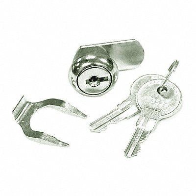 Disc Cam Lock For Thickness 1/8in Chrome