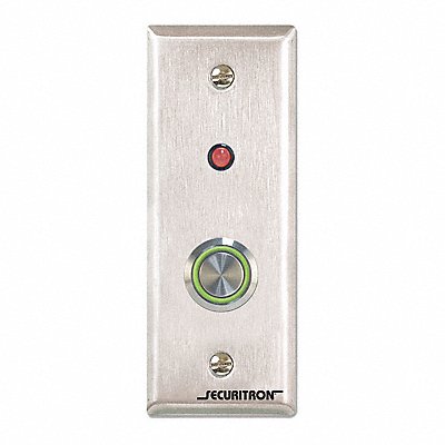 Push to Exit Button SPDT Narrow Stile 4A