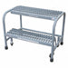 Rolling Ladder 30 in.H x 26 in.W 2 Steps