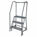 Rolling Ladder 60 in.H x 20 in.W 3 Steps