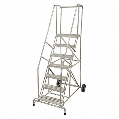 Wheelbarrow Ladder 90in.H Serrated 350lb