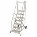 Wheelbarrow Ladder 90in.H Serrated 350lb