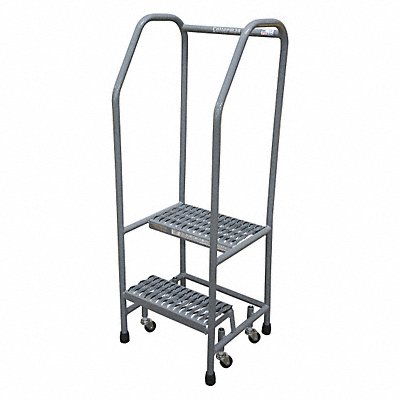 Rolling Ladder 50 in.H x 18 in.W 2 Steps