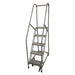 Rolling Ladder 80inH Powder Coated 450lb