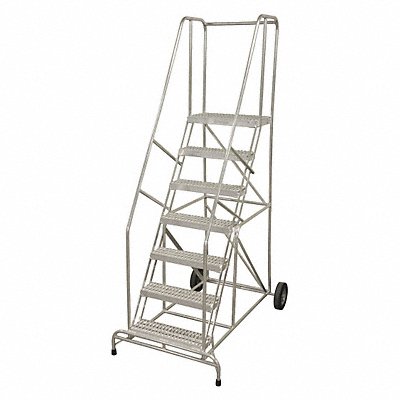 Wheelbarrow Ladder 110in.H Aluminum Mill