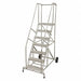 Wheelbarrow Ladder 110in.H Aluminum Mill