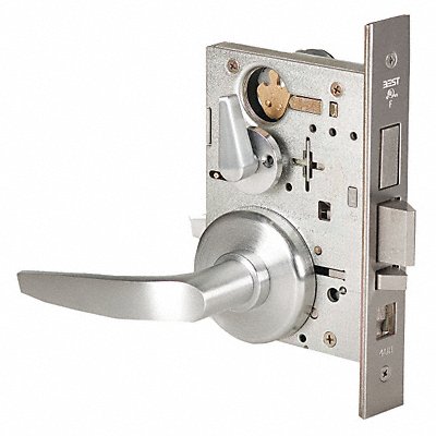 Lever Lockset Mechanical Entrance Grd. 1