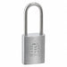 Padlock 7/8 in Rectangle Silver