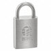 Padlock 7/8 in Rectangle Silver