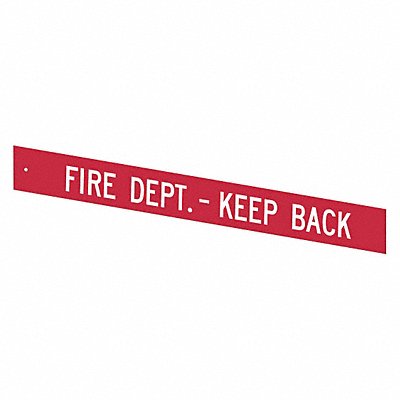 Printed Retracta Insert Fire Department