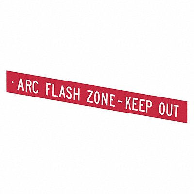 Printed Retracta Insert Arc Flash Zone