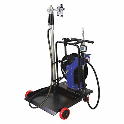 Oil Pump and Hose Reel Kit 55 gal.