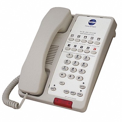 Hospitality Phone Analog Wall/Desk Cream